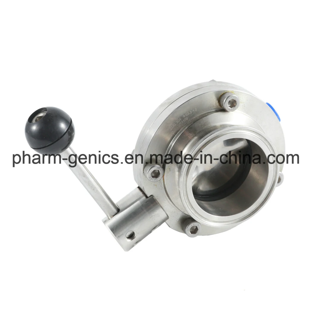 Sanitary Stainless Steel Tri Clamp Butterfly Ball Valve